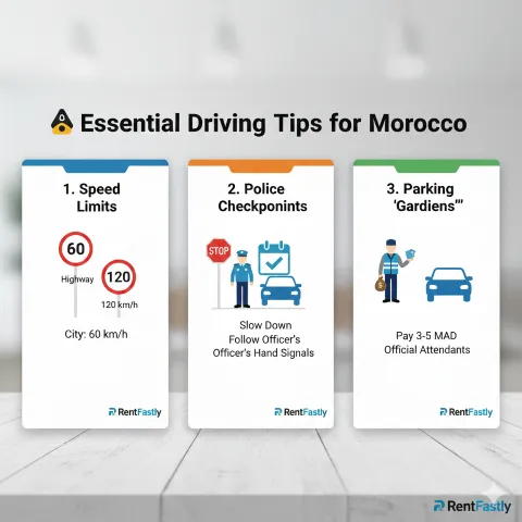 🚦 Essential Driving Tips for Morocco